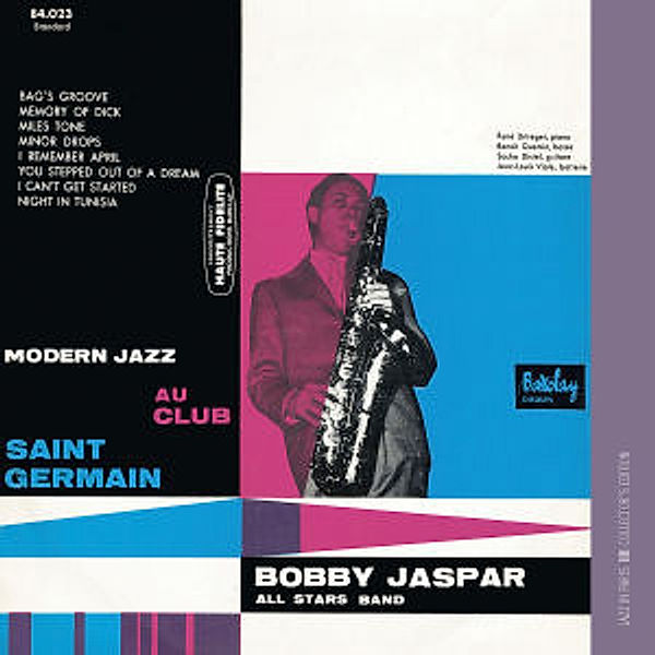 Modern Jazz Au Club Saint Germain, Bobby Jaspar