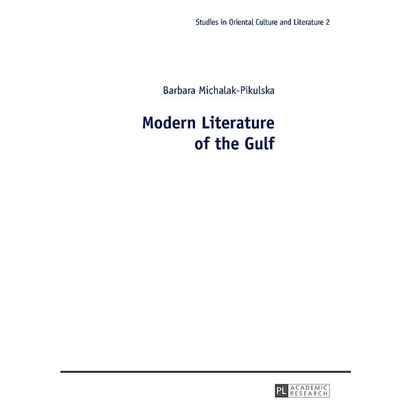Modern Literature of the Gulf, Barbara Michalak-Pikulska