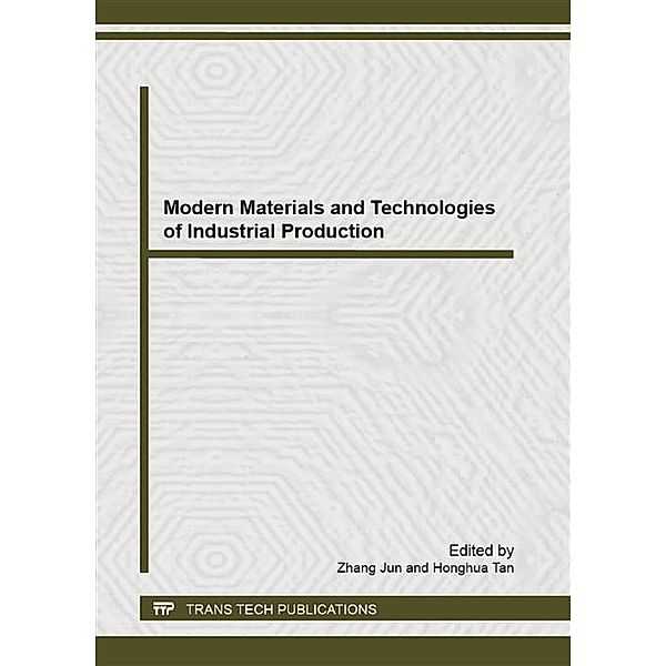 Modern Materials and Technologies of Industrial Production