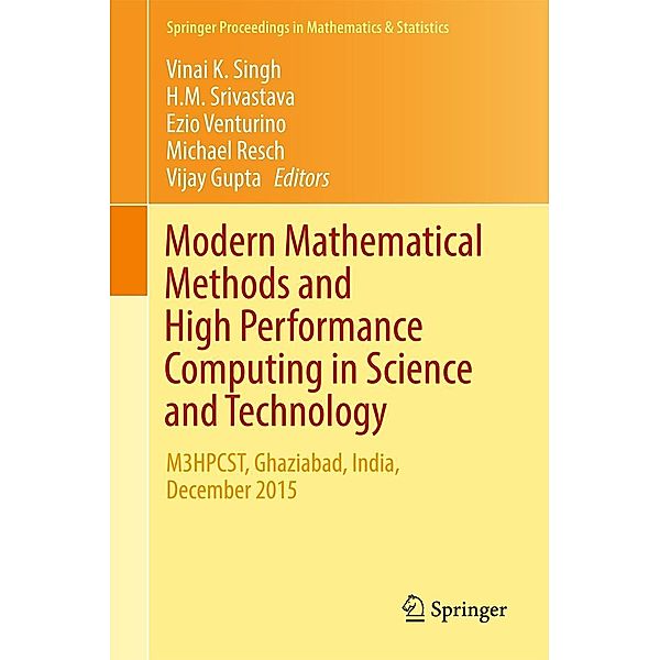 Modern Mathematical Methods and High Performance Computing in Science and Technology / Springer Proceedings in Mathematics & Statistics Bd.171