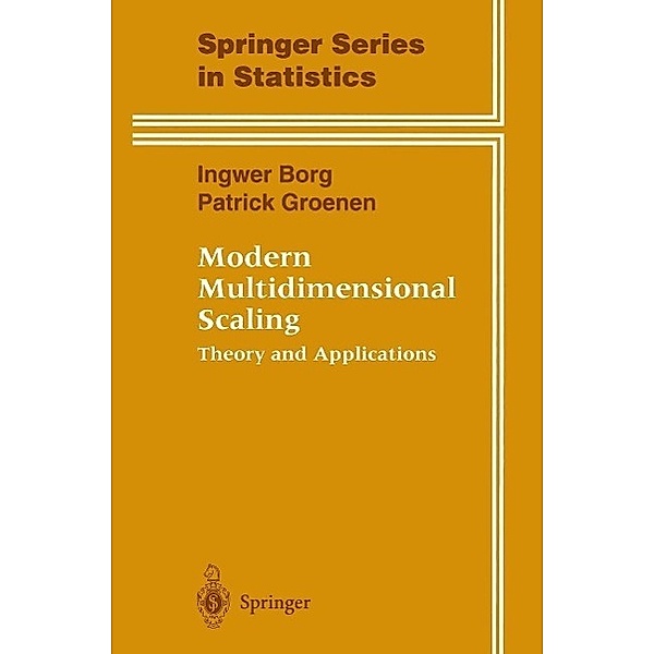 Modern Multidimensional Scaling / Springer Series in Statistics, Ingwer Borg, Patrick Groenen
