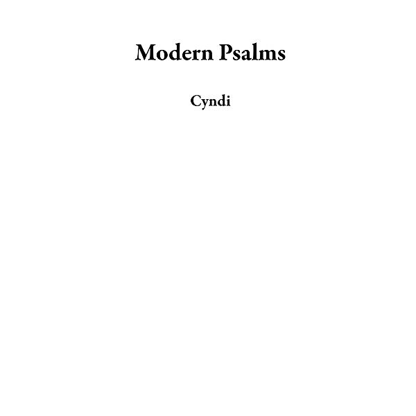 Modern Psalms, Cyndi