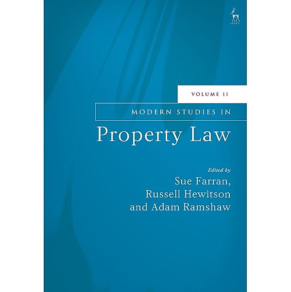 Modern Studies in Property Law, Volume 11