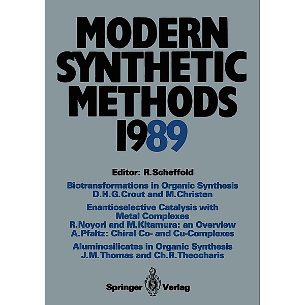 Modern Synthetic Methods 1989 / Modern Synthetic Methods Bd.5