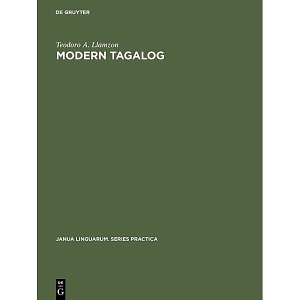 Modern Tagalog, Teodoro A. Llamzon
