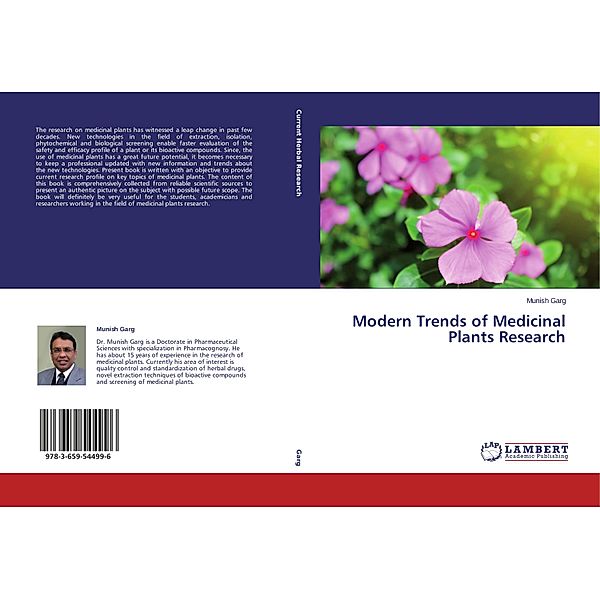 Modern Trends of Medicinal Plants Research, Munish Garg