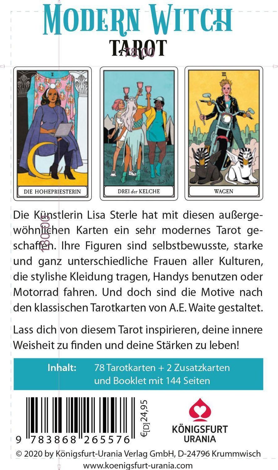 Modern Witch Tarot Deutsch, m. 1 Buch, m. 78 Beilage | Weltbild.ch
