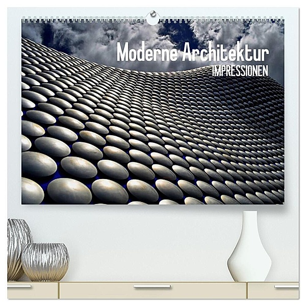 Moderne Architektur. Impressionen (hochwertiger Premium Wandkalender 2024 DIN A2 quer), Kunstdruck in Hochglanz, Elisabeth Stanzer