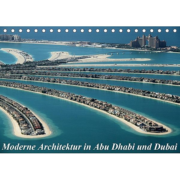 Moderne Architektur in Abu Dhabi und Dubai (Tischkalender 2021 DIN A5 quer), Hans-Wolfgang Hawerkamp