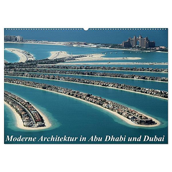 Moderne Architektur in Abu Dhabi und Dubai (Wandkalender 2024 DIN A2 quer), CALVENDO Monatskalender, Hans-Wolfgang Hawerkamp
