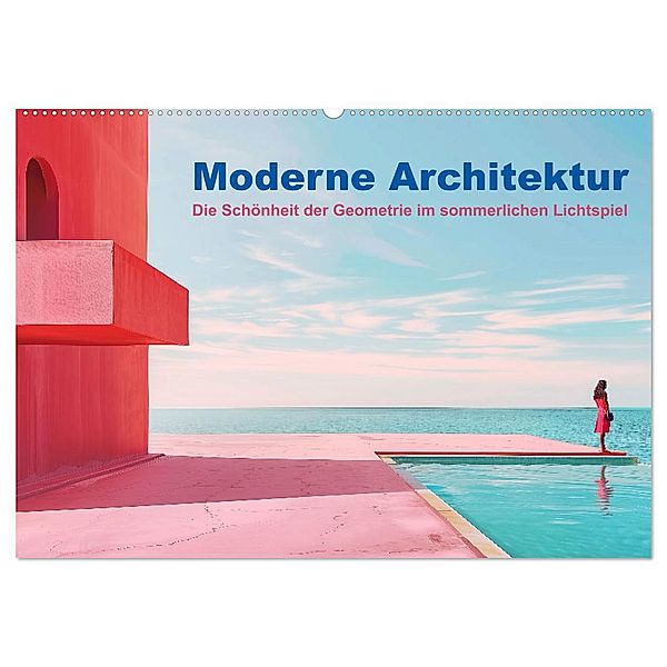 Moderne Architektur (Wandkalender 2025 DIN A2 quer), CALVENDO Monatskalender, Calvendo, thomas meinert