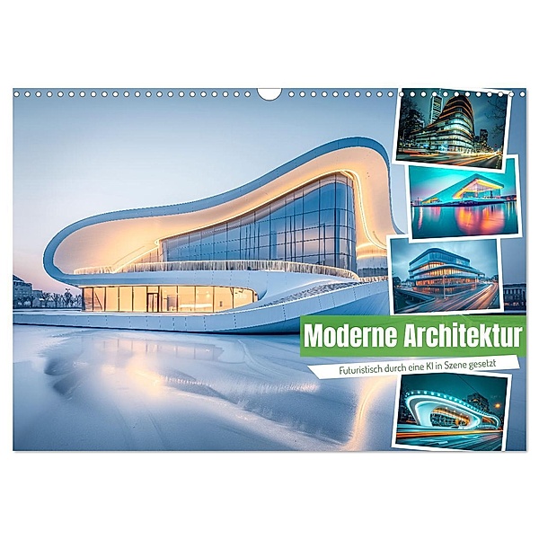 Moderne Architektur (Wandkalender 2025 DIN A3 quer), CALVENDO Monatskalender, Calvendo, Steffen Gierok-Latniak