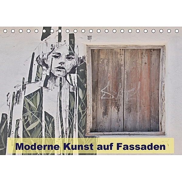 Moderne Kunst auf Fassaden (Tischkalender 2020 DIN A5 quer), Atlantismedia