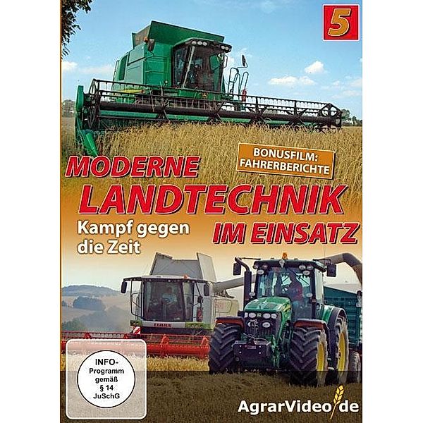 Moderne Landtechnik im Einsatz, 1 DVD