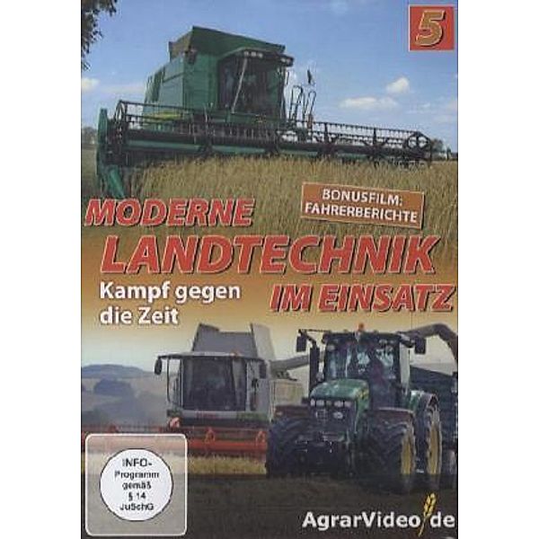 Moderne Landtechnik im Einsatz.Tl.5,1 DVD