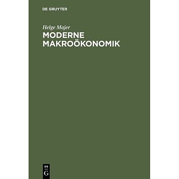 Moderne Makroökonomik, Helge Majer