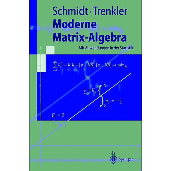Moderne Matrix-Algebra / Springer-Lehrbuch, Karsten Schmidt, Götz Trenkler