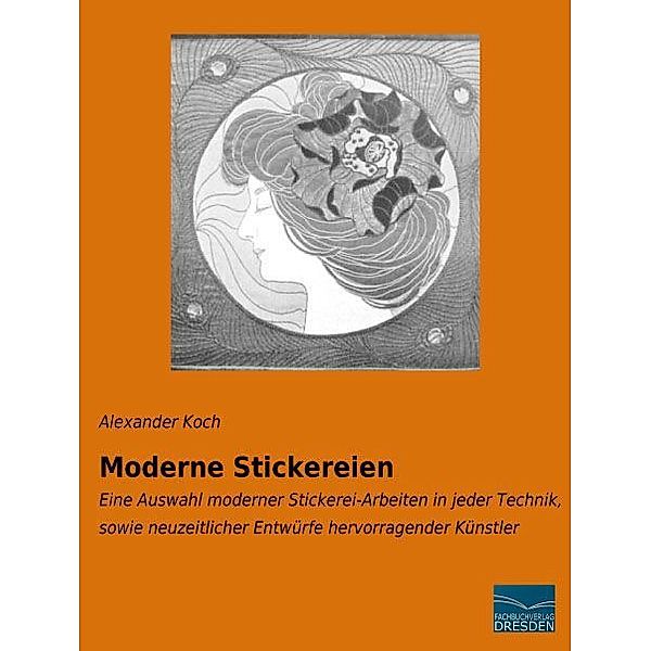 Moderne Stickereien