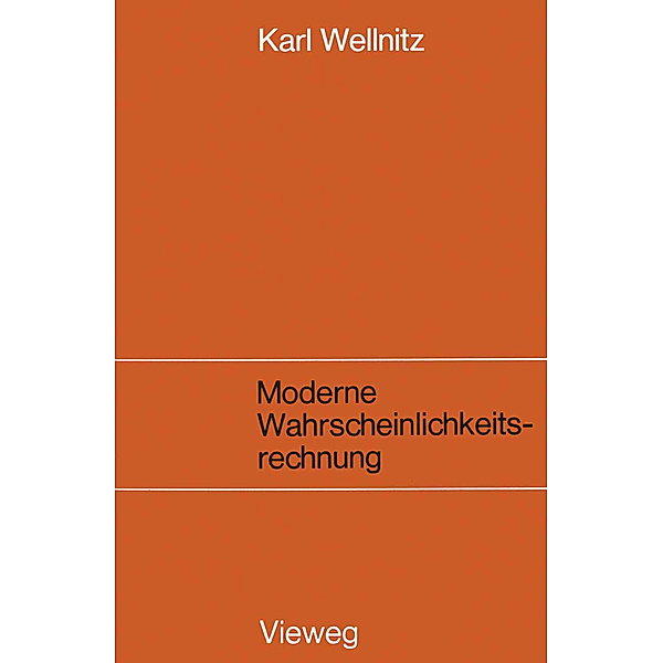 Moderne Wahrscheinlichkeitsrechnung, Karl Wellnitz