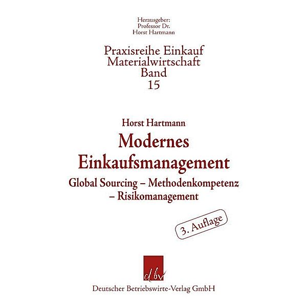 Modernes Einkaufsmanagement, Horst Hartmann