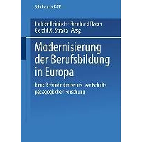 Modernisierung der Berufsbildung in Europa