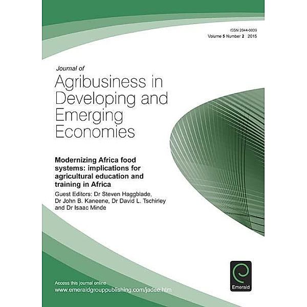 Modernizing Africa Food Systems