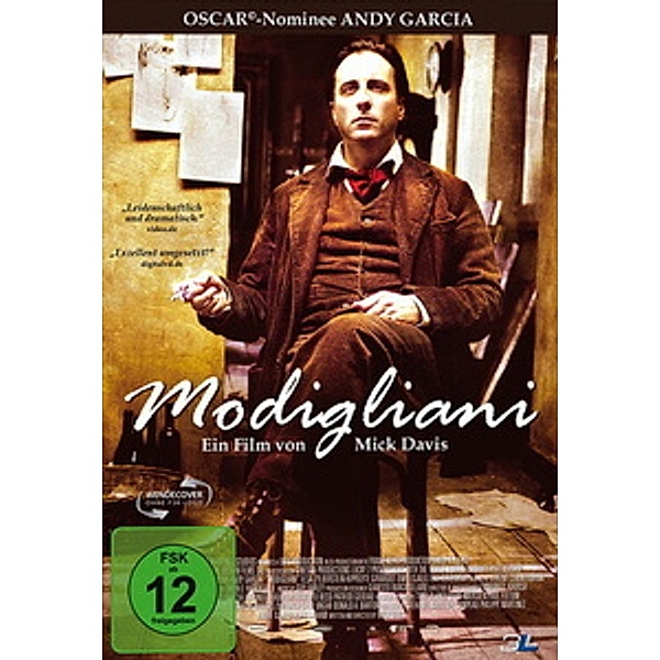 Modigliani, DVD, Andy Garcia