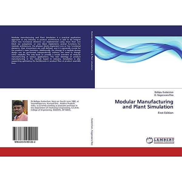 Modular Manufacturing and Plant Simulation, Bollapu Sudarshan, D. Nageswara Rao