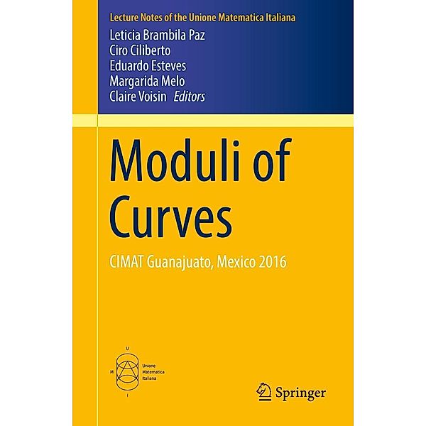 Moduli of Curves / Lecture Notes of the Unione Matematica Italiana Bd.21