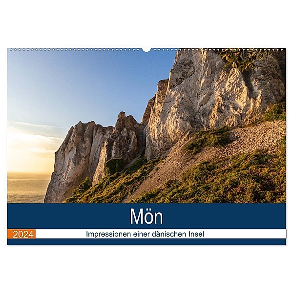 Mön, Impressionen einer dänischen Insel (Wandkalender 2024 DIN A2 quer), CALVENDO Monatskalender, Jörg Hoffmann