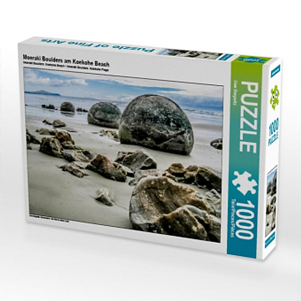 Moeraki Boulders am Koekohe Beach (Puzzle), Uwe Bergwitz