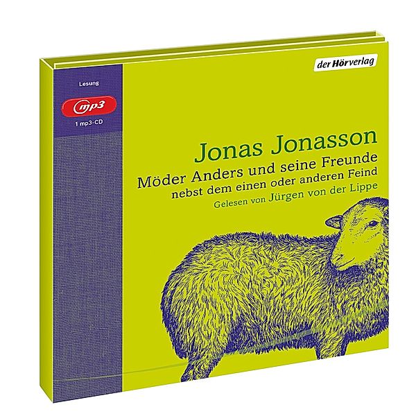 Mörder Anders und seine Freunde nebst dem einen oder anderen Feind,1 Audio-CD, 1 MP3, Jonas Jonasson