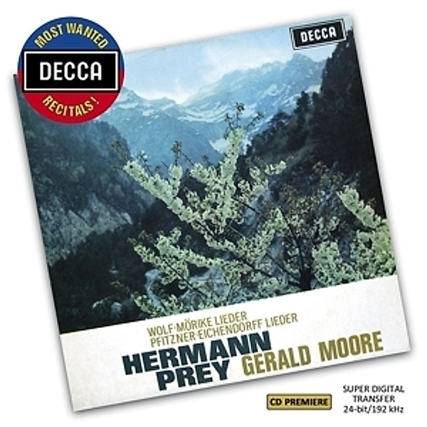 Mörike Lieder-Eichendorff Lieder (Dmwr), Hermann Prey