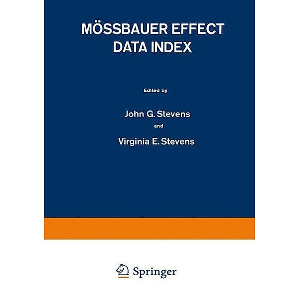 Mössbauer Effect Data Index, John Gehret Stevens