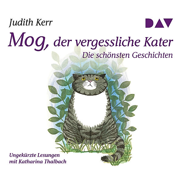 Mog, der vergessliche Kater - Die schönsten Geschichten,1 Audio-CD, Judith Kerr