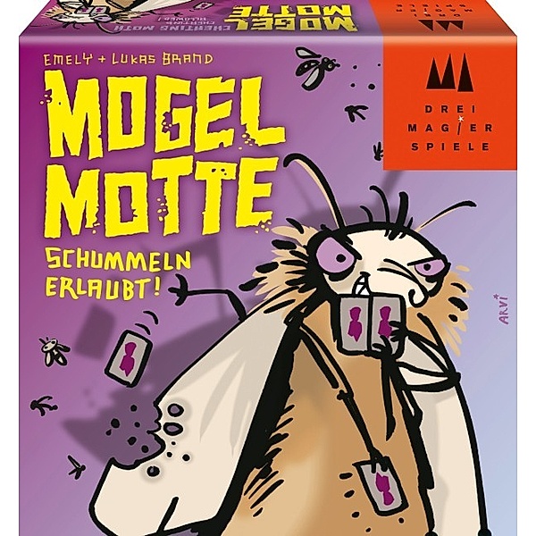 SCHMIDT SPIELE, Drei Magier Verlag Mogel Motte