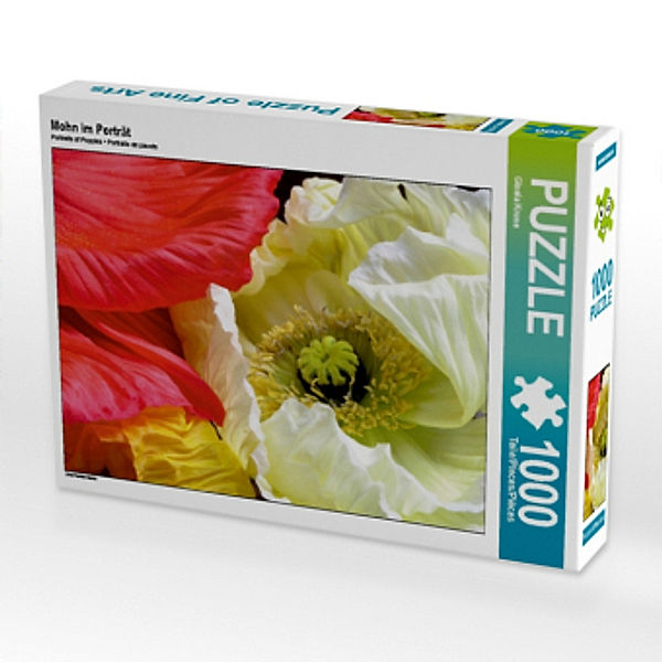 Mohn im Porträt (Puzzle), Gisela Kruse