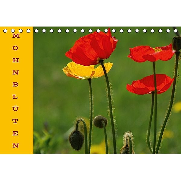 MOHNBLÜTEN (Tischkalender 2018 DIN A5 quer), GUGIGEI