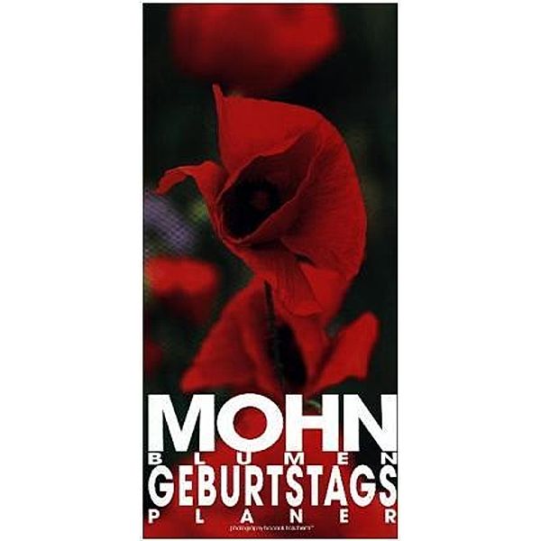 Mohnblumen Geburtstagsplaner, Baback Haschemi