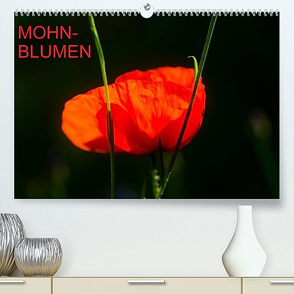 Mohnblumen (Premium, hochwertiger DIN A2 Wandkalender 2023, Kunstdruck in Hochglanz), Thomas Jäger