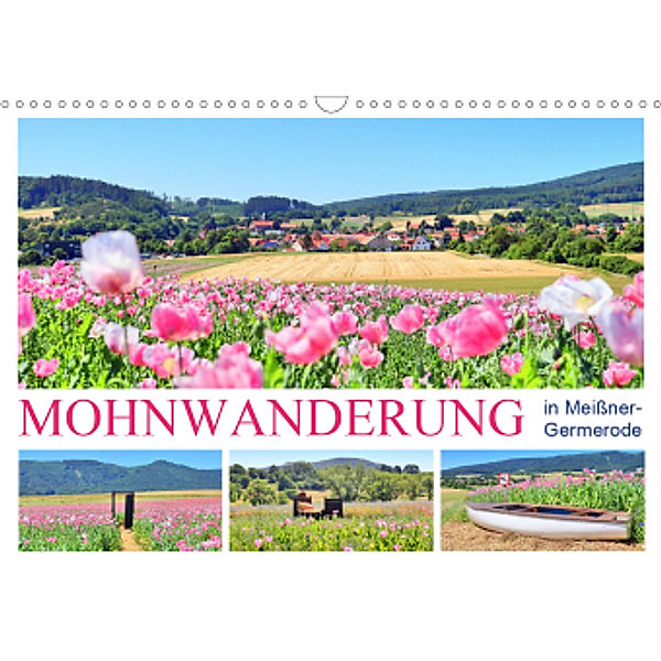 Mohnwanderung in Meißner-Germerode (Wandkalender 2021 DIN A3 quer), Sabine Löwer