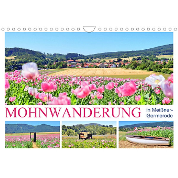 Mohnwanderung in Meißner-Germerode (Wandkalender 2021 DIN A4 quer), Sabine Löwer