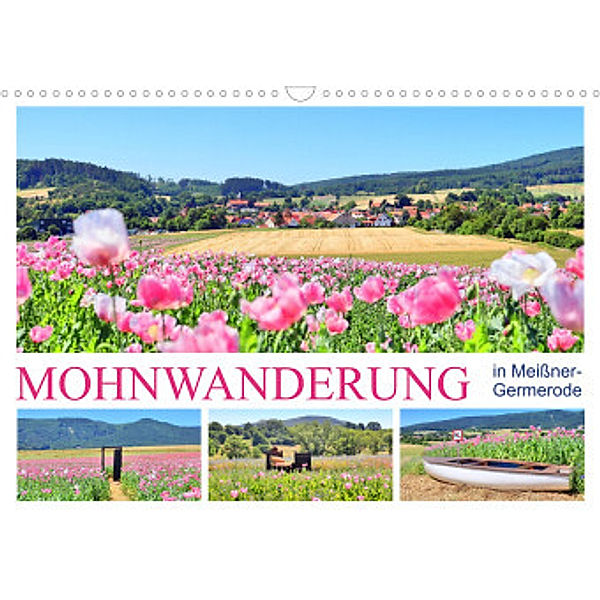 Mohnwanderung in Meißner-Germerode (Wandkalender 2022 DIN A3 quer), Sabine Löwer