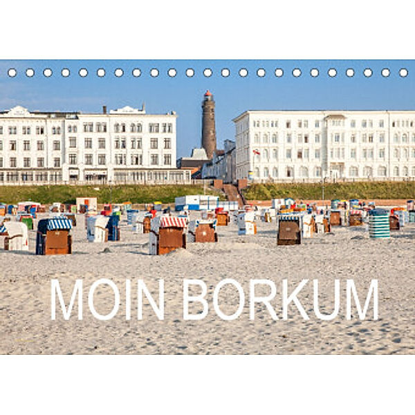 Moin Borkum (Tischkalender 2022 DIN A5 quer), Dietmar Scherf