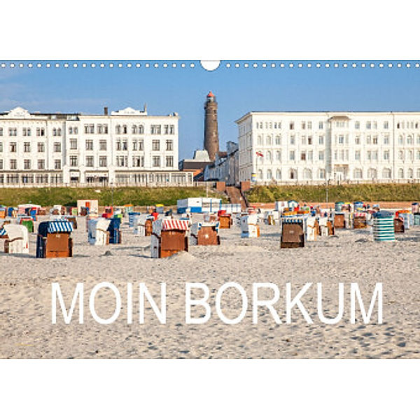 Moin Borkum (Wandkalender 2022 DIN A3 quer), Dietmar Scherf