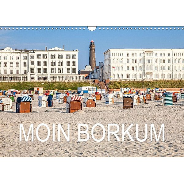 Moin Borkum (Wandkalender 2023 DIN A3 quer), Dietmar Scherf