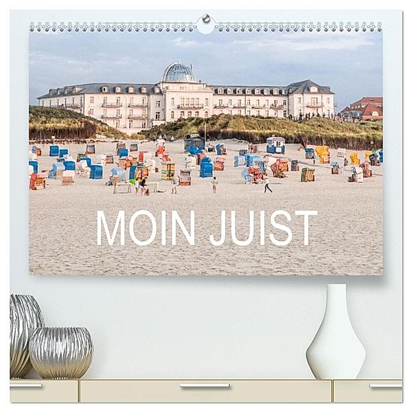 Moin Juist (hochwertiger Premium Wandkalender 2024 DIN A2 quer), Kunstdruck in Hochglanz, Dietmar Scherf
