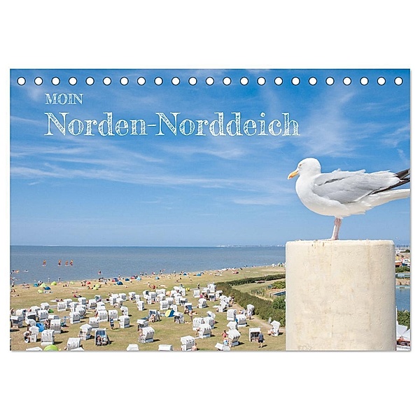 Moin Norden-Norddeich (Tischkalender 2025 DIN A5 quer), CALVENDO Monatskalender, Calvendo, Dietmar Scherf
