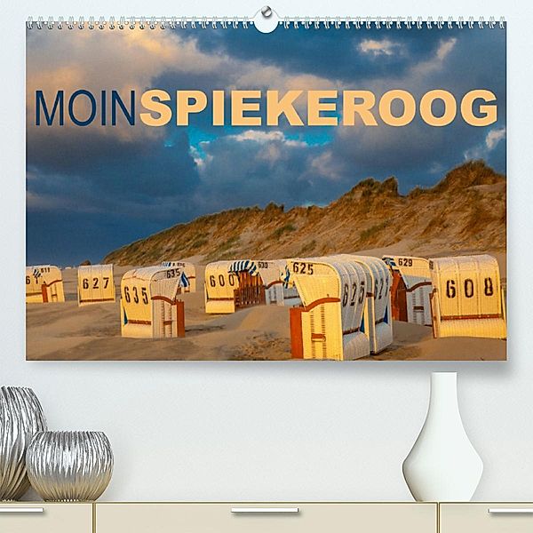 Moin Spiekeroog (Premium, hochwertiger DIN A2 Wandkalender 2023, Kunstdruck in Hochglanz), Dietmar Scherf