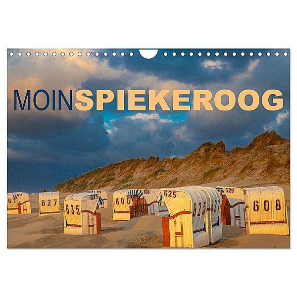 Moin Spiekeroog (Wandkalender 2024 DIN A4 quer), CALVENDO Monatskalender, Dietmar Scherf